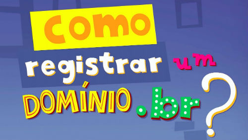 Como registrar um domínio .br 