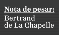 Nota de pesar: Bertrand de La Chapelle, pioneiro na implementação de processos de governança multissetoriais
