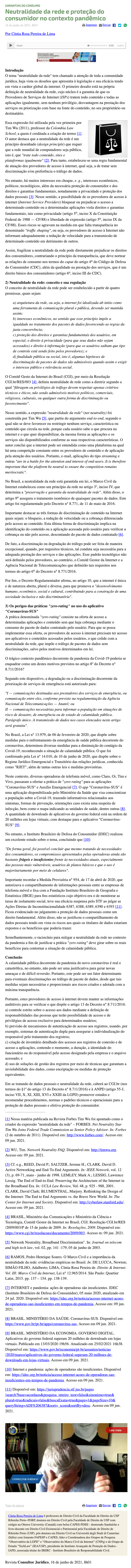  Na Mídia -  lança portal que verifica a qualidade da  Internet para consumidores, provedores e órgãos públicos