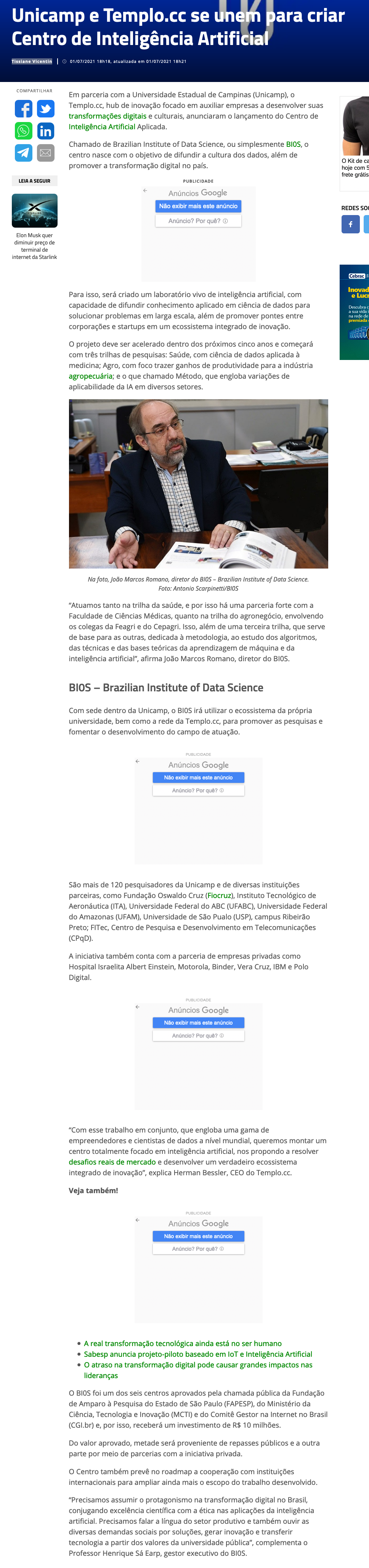 De laboratório à mercado: como a universidade pode fomentar o