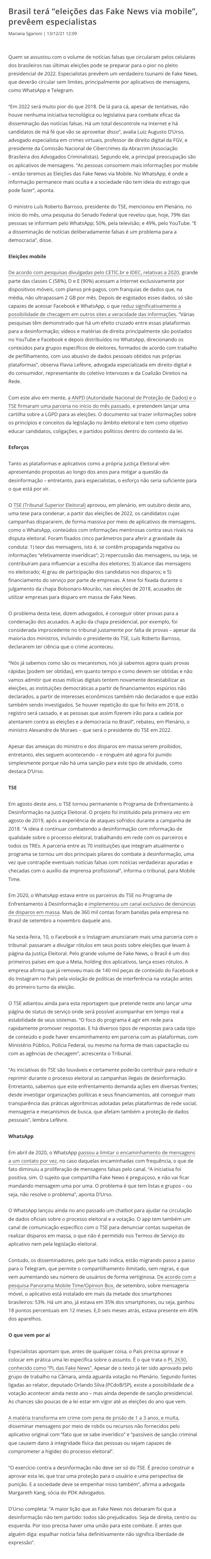 Advogado lança livro sobre fake news e liberdade de expressão