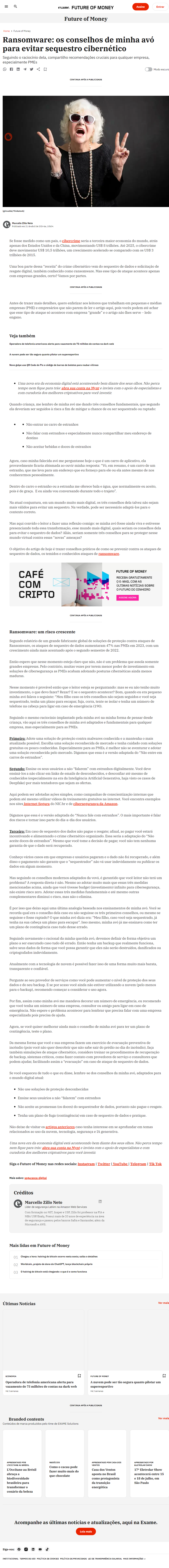 NIC.br - Na Mídia - <i>Ransomware</i>: os conselhos de minha avó para  evitar sequestro cibernético