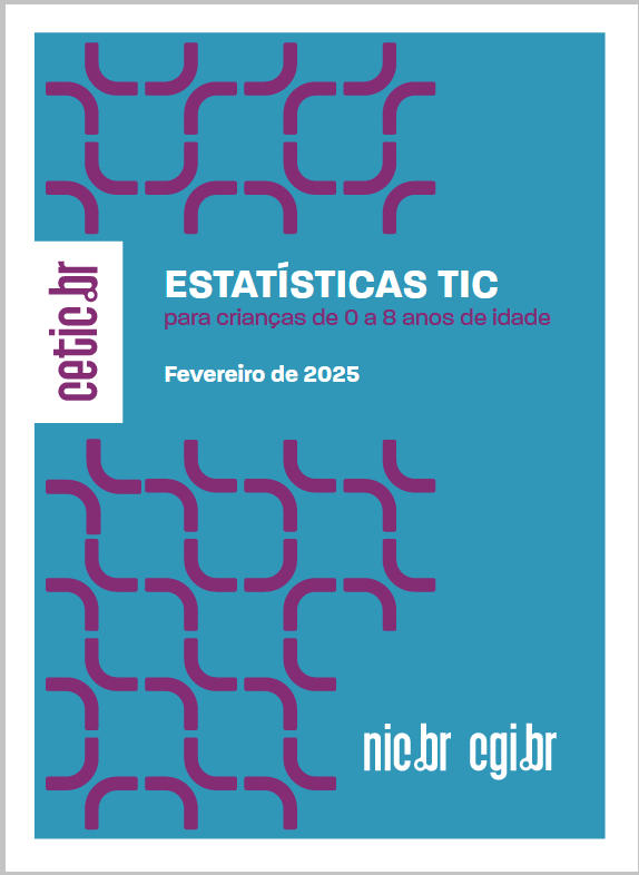 Estatísticas TIC para crianças de 0 a 8 anos de idade